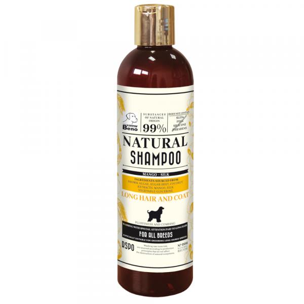 Super Beno naturalny szampon do długiej sierści - 2 x 300 ml