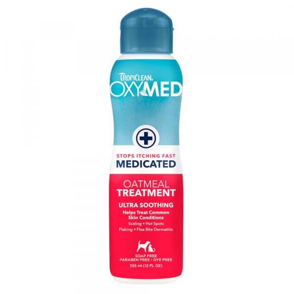 TropiClean OxyMed odżywka przeciwświądowa - 355 ml