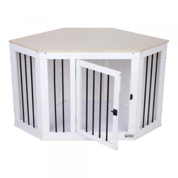 Modern Living Indoor klatka dla psa Halmstad - Dł. 111,4 x szer. 60 x wys. 66,3 cm