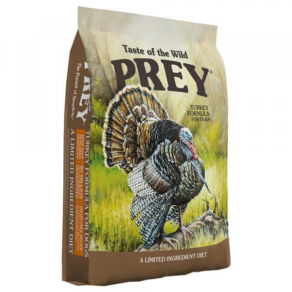 10% taniej! Taste of the Wild, różne rodzaje - Prey, indyk, 11,4 kg
