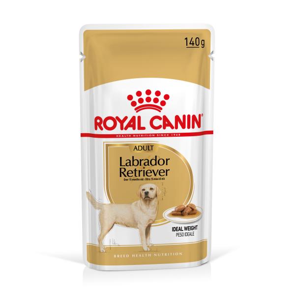 Royal Canin Labrador Retriever Adult, w sosie - 20 x 140 g