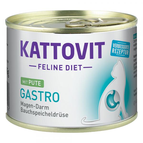 Kattovit Gastro, 6 x 185 g - Indyk, 6 x 185 g