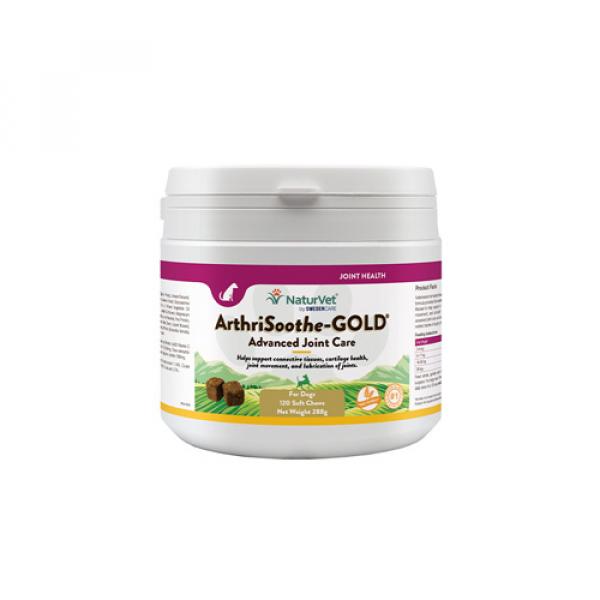 NaturVet ArthriSoothe-Gold przysmaki - 120 Chews