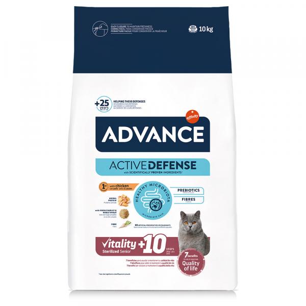 Advance Sterilized Senior +10, kurczak - 2 x 10 kg