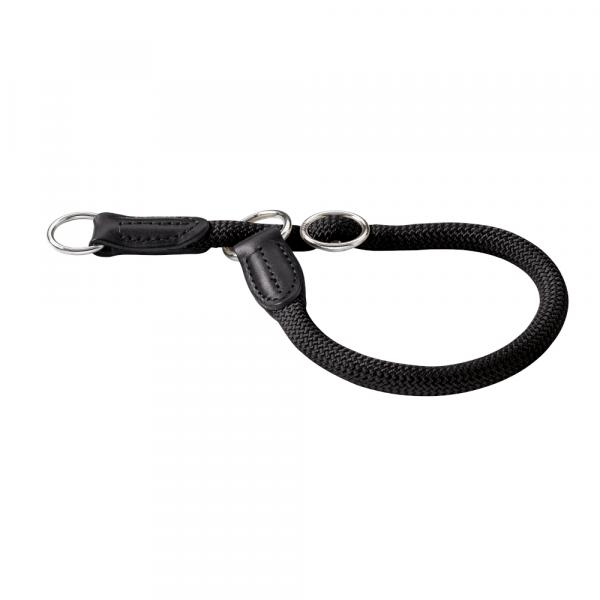 Obroża zaciskowa do tresury HUNTER Freestyle, czarna - Obwód szyi: max. 45 cm, Ø 4,5 mm
