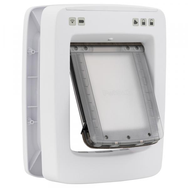 PetSafe® SmartDoor Connected drzwi dla zwierząt domowych - Białe (rozmiar M)