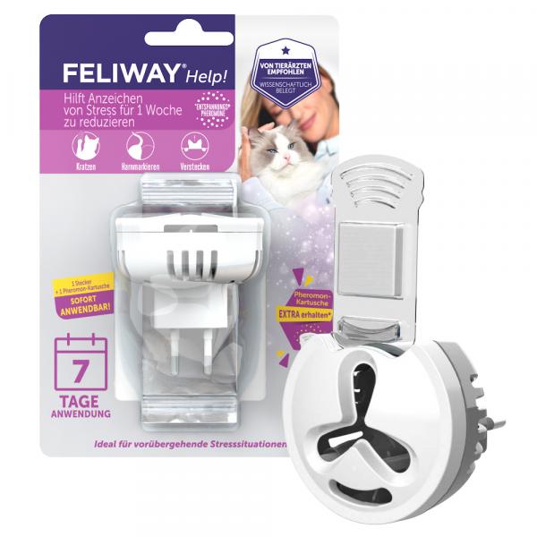 Feliway® Help! - Zestaw (dyfuzor + 1 wkład 340 mg)