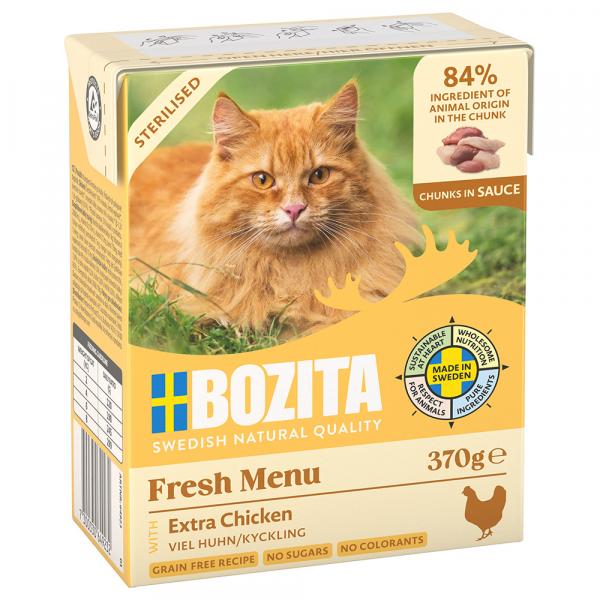 Bozita Tetra w sosie, 6 x 370 g - Sterilised, kurczak