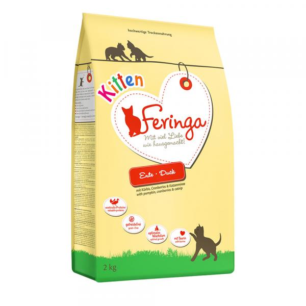 15% taniej! Feringa, karma sucha, 6,5 kg - Kitten dla kociąt, kaczka