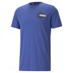 Koszulka męska Puma Graphic Running granatowa 52323792