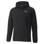 Bluza z kapturem męska Puma EVOSTRIPE FULL-ZIP czarna 84740101