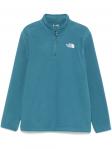 Polar męski The North Face 100 GLACIER 1/4 ZIP niebieski NF0A855WQ31