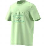 Koszulka męska adidas originals trefoil zielona hc7159