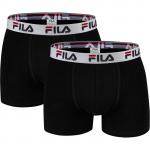 Bokserki męskie Fila BASIC 2-PAC czarne FU5016-2-200