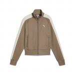 Bluza damska Puma T7 ALWAYS ON SHORT brązowa 62979693
