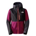 Kurtka narciarska damska The North Face DAWN TURN HYBRID SOFTSHELL fioletowa NF0A7Z8UOWW