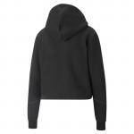 Bluza z kapturem damska Puma Cyber Cropped czarna 84818001