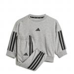 Komplet dresów dziecięcych adidas ESSENTIALS szary JD8163