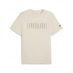 Koszulka męska Puma SPORT GRAPHIC beżowa 68461787