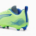 Korki chłopięce Puma ULTRA 5 PLAY FG/AG JR zielone 10769503