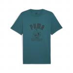 Koszulka męska Puma GRAPHIC SUPER zielona 62800322