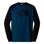 Longsleeve męski The North Face HERITAGE L/S granatowy NF0A89D05LO