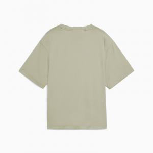 Koszulka damska Puma TAD ESSENTIAL RELAXED zielona 52713982