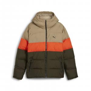 Kurtka z kapturem męska Puma POLY PUFFER wielokolorowa 62712370