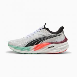 Buty do biegania damskie Puma VELOCITY NITRO 4 HYROX beżowe 31191201