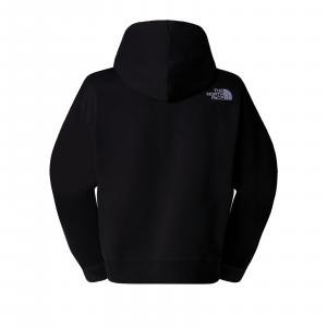 Bluza z kapturem damska The North Face ESSENTIAL CROP czarna NF0A89EXJK3