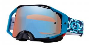 Gogle rowerowe unisex Oakley AIRBRAKE MX niebieskie 7046-F300