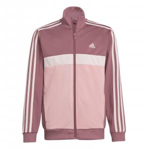 Komplet dresów dziecięcych adidas ESSENTIALS 3-STRIPES TIBERIO różowy IY1797