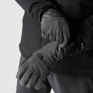 Rękawiczki zimowe męskie The North Face APEX ETIP szare NF0A7RHEDYZ