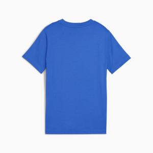 Koszulka chłopięca Puma ESS 2 COLOR SMALL NO.1 LOGO niebieska 68577913