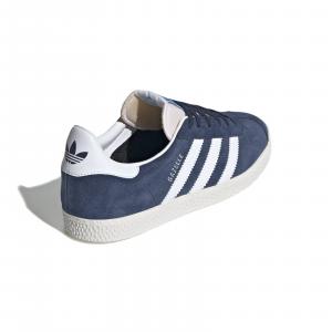 Buty sportowe dziecięce adidas GAZELLE J granatowe IG1695