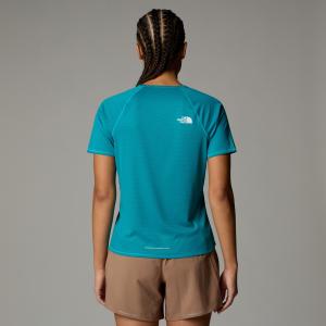Koszulka damska The North Face SUNRISER S/S niebieska NF0A8BBX6GO