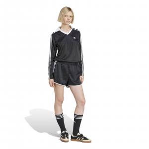 Spodenki do biegania damskie adidas 3-STRIPE SPRINTER czarne JD3119