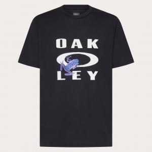 Koszulka męska Oakley O FROG czarna FOA406473-02E