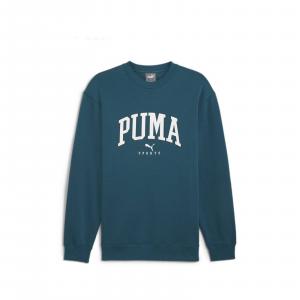 Bluza męska Puma SQUAD CREW FL zielona 68179422