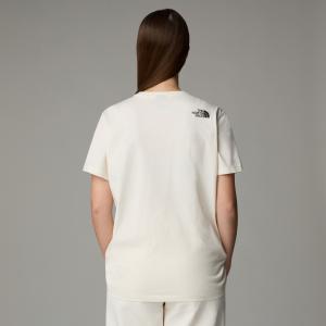 Koszulka damska The North Face VARSITY GRAPHIC beżowa NF0A89CQQLI