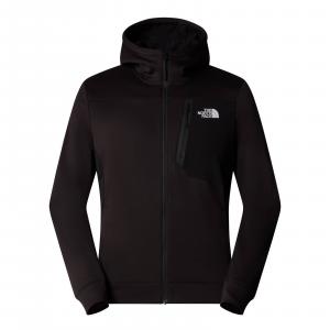 Polar z kapturem męski The North Face MA FZ FLEECE czarny NF0A893QJK3