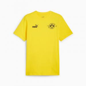 Koszulka męska Puma BVB FTBLCULTURE żółta 77774101