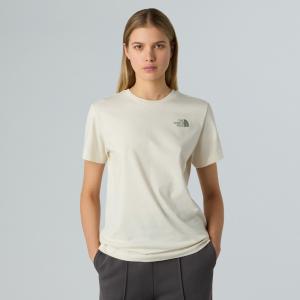 Koszulka damska The North Face REDBOX beżowa NF0A87NKEBE