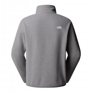 Polar męski The North Face GLACIER FLEECE 1/4 ZIP szary NF0A8D0QCQI