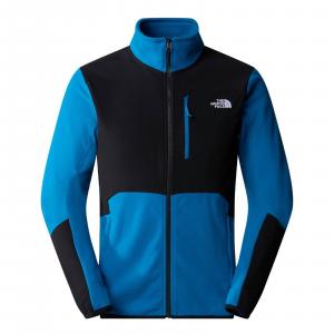 Polar męski The North Face GLACIER PRO FULL ZIP niebieski NF0A5IHSUID