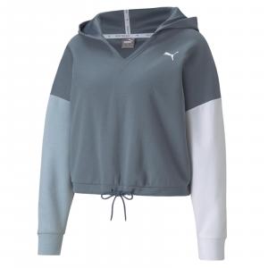 Bluza z kapturem damska Puma Modern Sports niebieska 58948664