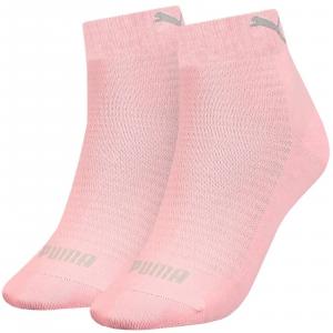 Skarpety damskie Puma QUARTER 2-PACK różowe 90795604