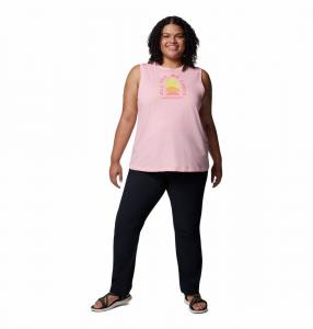 Tank top damski Columbia RUBY SPRINGS różowy 2120041669