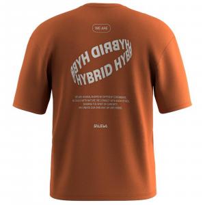 Koszulka męska Salewa EAGLE HYBRID LOOSE brązowa 00-0000029106_7240