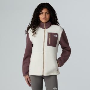 Kurtka polarowa damska The North Face YUMIORI FULL ZIP biała NF0A8E88EWO